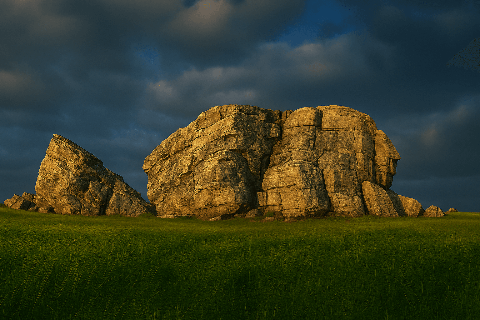 Big Rock Formation Green